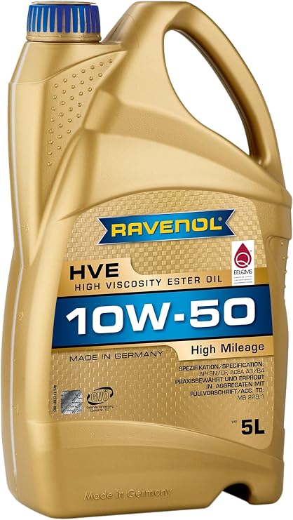 RAVENOL HVE High Viscosity Ester Oil SAE 10W-50