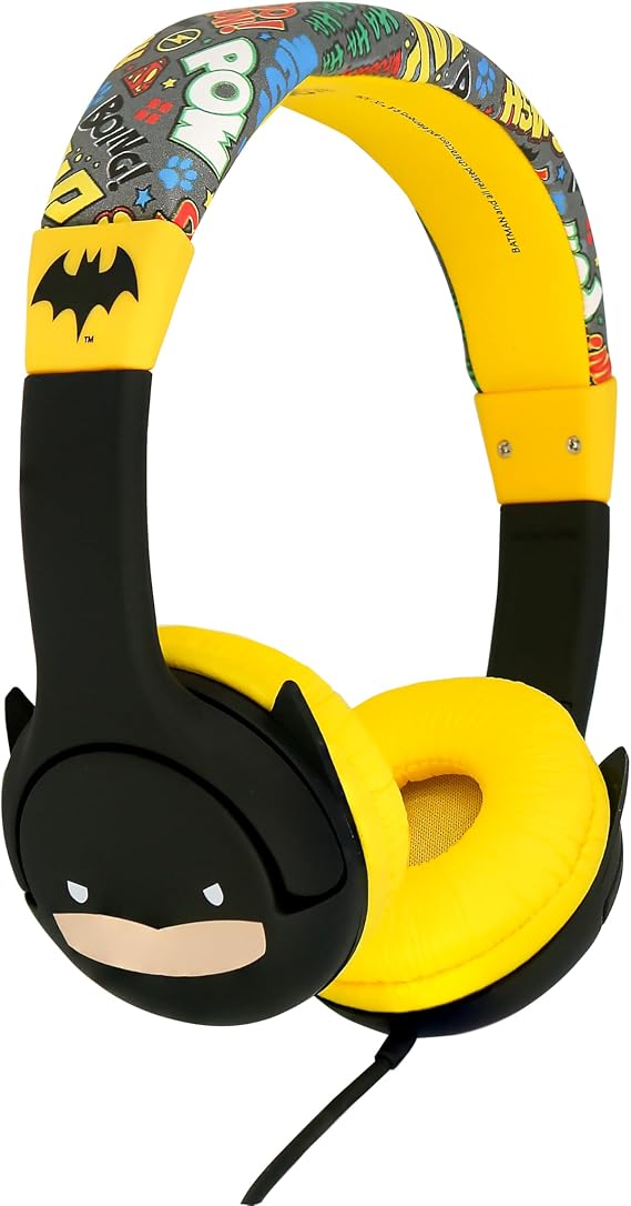 OTL Technologies Batman Chibi Style Children's Wired Headphones Ages 3-7 years