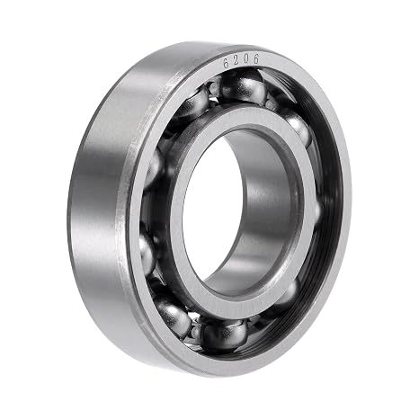 sourcing map 6206 Deep Groove Ball Bearings 30mm Bore 62mm OD 16mm Thick
