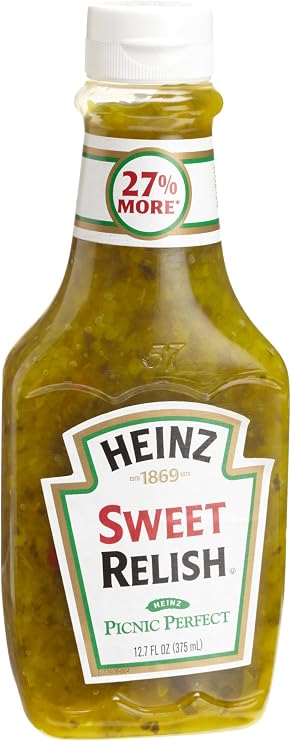Heinz Sweet Relish, .7 Ounce Bottles (Pack of 12)