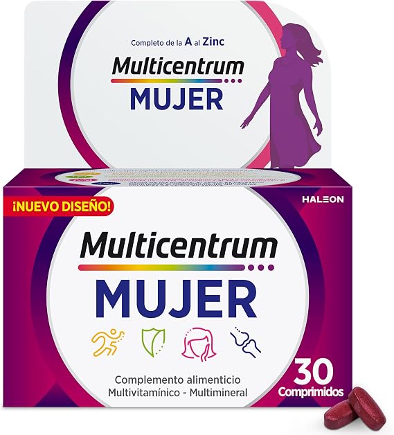 Multicentrum Woman Multivitamin Food Supplement, 30 Tablets