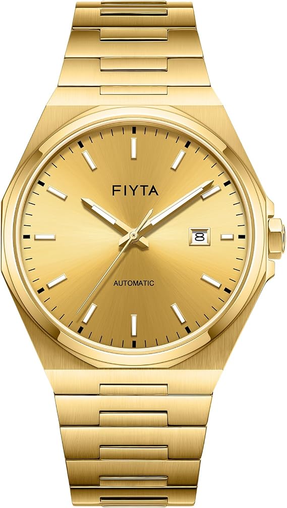 FIYTA Men's Automatic Watch Classic Watch Stainless Steel Strap