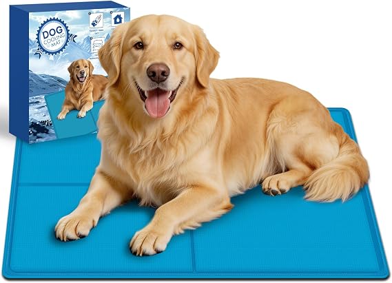 Dog Cooling Mat for Multiple & Large Dogs in Summer, 120 x 75cm