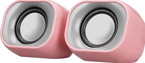 HP DHS-2111 2.0 Mini Taşınabilir Multimedya Speaker Hoparlör (Pembe)