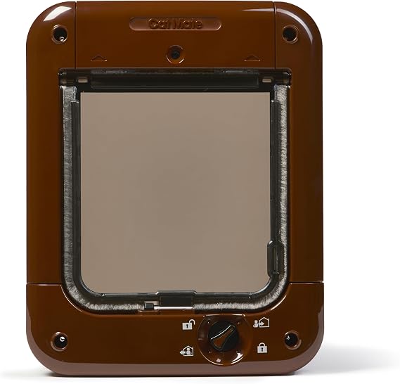 Cat Mate Microchip Cat Flap Brown (360B)