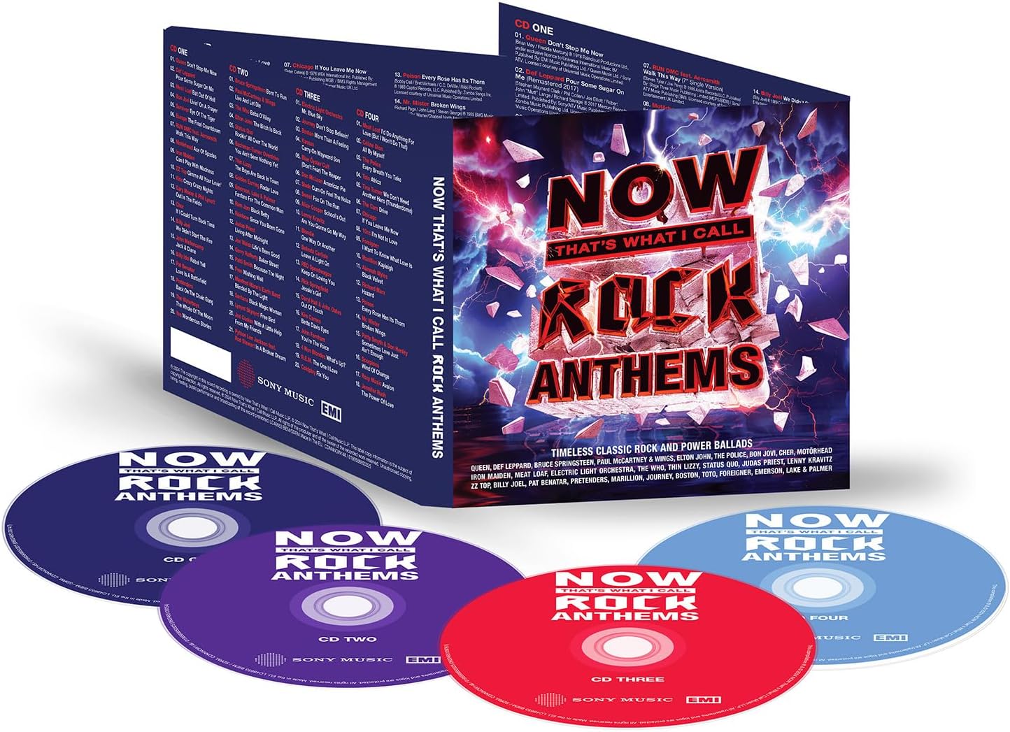 NOW That's What I Call Rock Anthems