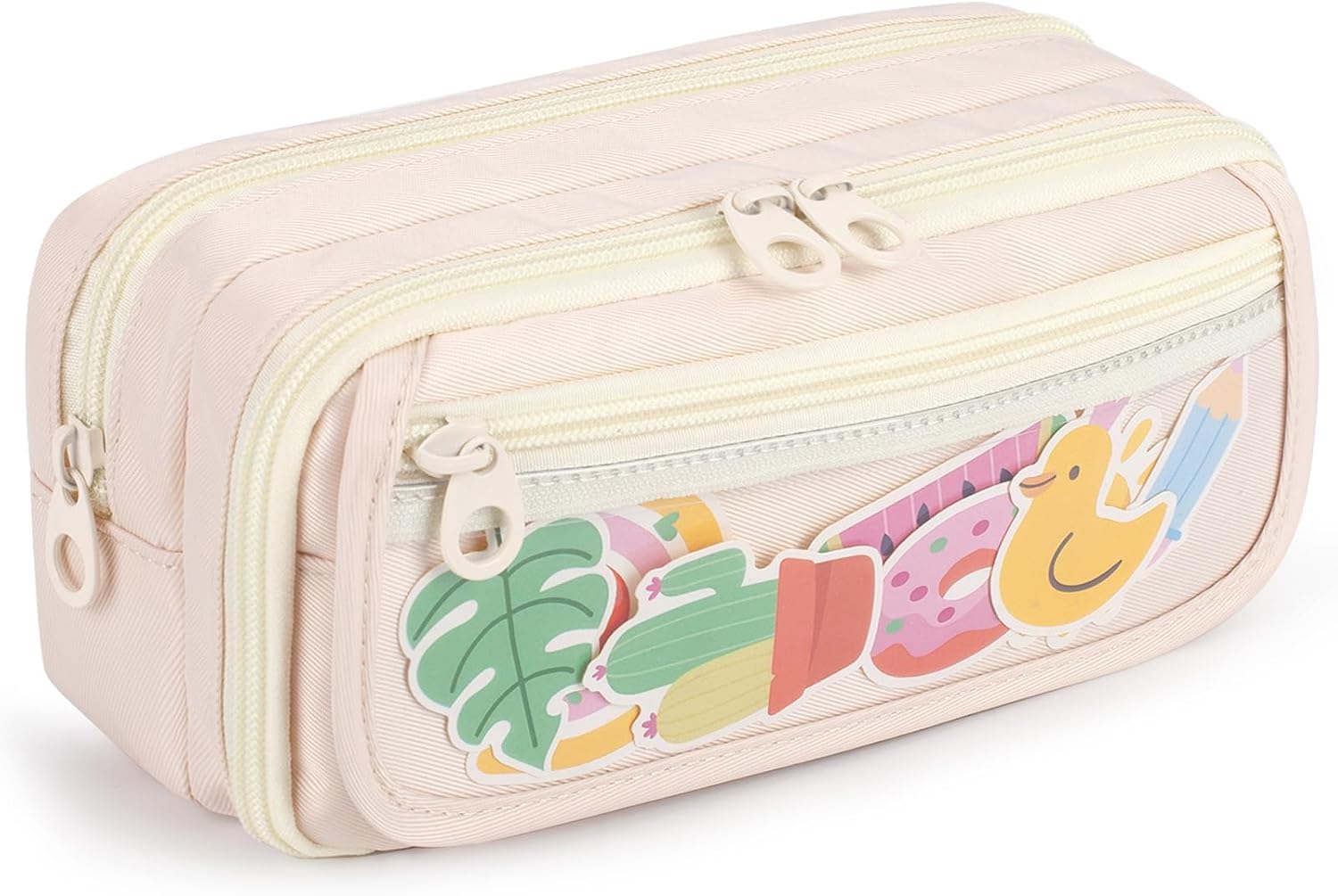 Large Capacity Pencil Case with Compartments, School Pencil Bags with Zipper, Big Storage Pen Bag for Teen Girl Boy Men Women, Adult Stationery Pen Bag for School College and Office