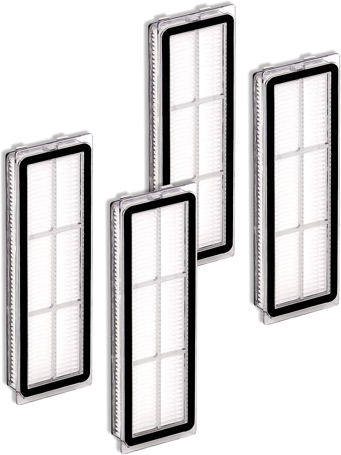 HEPA Filter Compatible With Dreame L10s Ultra, Pro, S10, Z10 Pro, B101CN, 1C, W10, X10, Plus, D10 Plus - Replacement Filter for Xiaomi Pack of 4