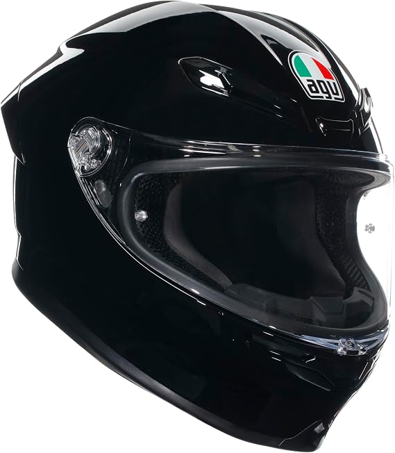 AGV - K6 S E2206 MPLK, Full-face Motorcycle Helmet, Black, XS
