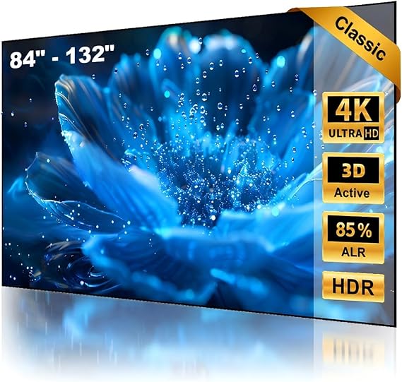 NothingProjector ALR CLR Projector Screen Fixed Frame 100 Inch