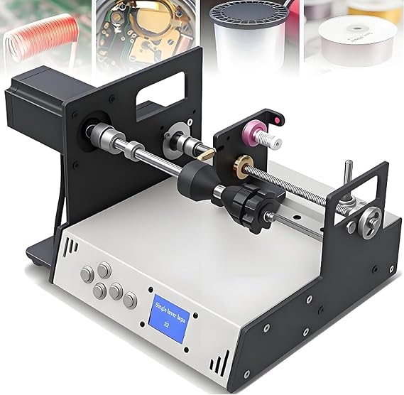 Cable Tube Amplifier Winding Machine,0.01mm Precision, Cnc Automatic Wire Winder, With 0.01mm Precision, For Transformer/Choke/Tube Amp Coils