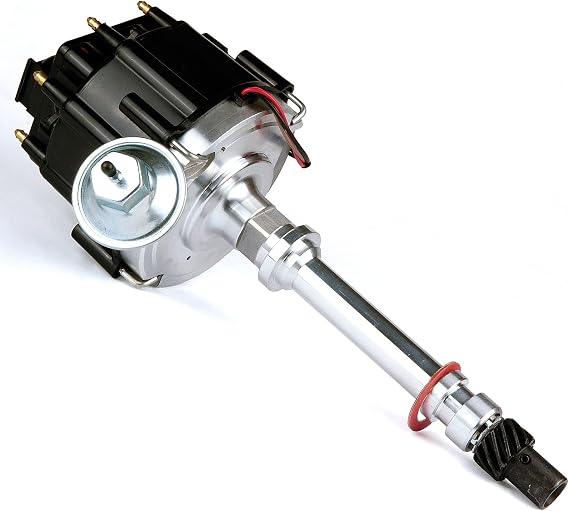 MAS Performance Ignition Distributor w/Cap & Rotor compatible with Chevy/GM SBC 350 BBC 454 HEI 65k coil 7500RPM DD-SBC-HEI-V8 850001R