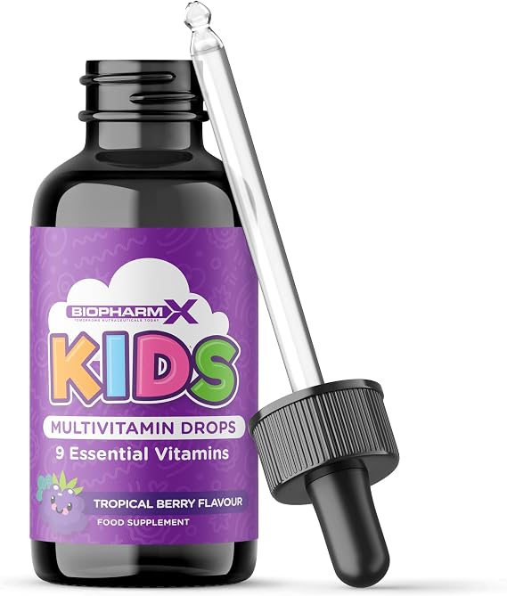 BioPharmX Kids Multivitamin Drops for Infants and Children