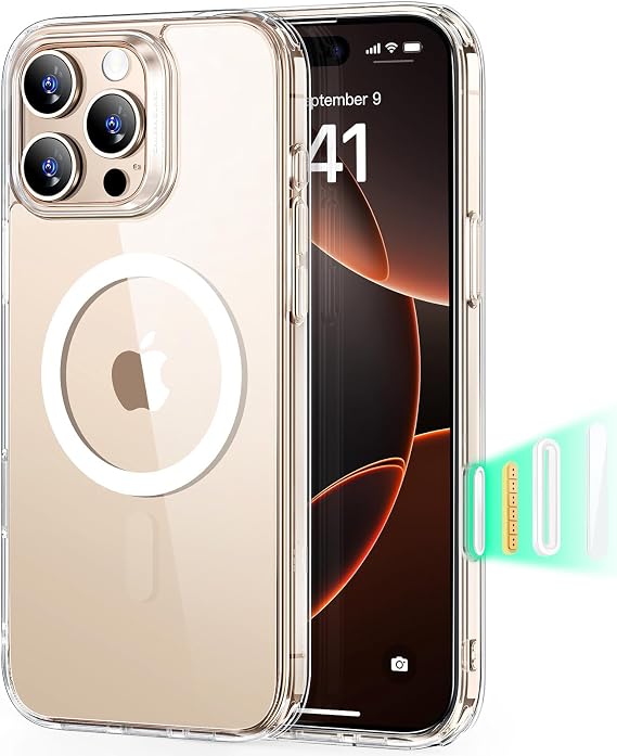 ESR Classic Hybrid for iPhone 16 Pro Max Case, Clear