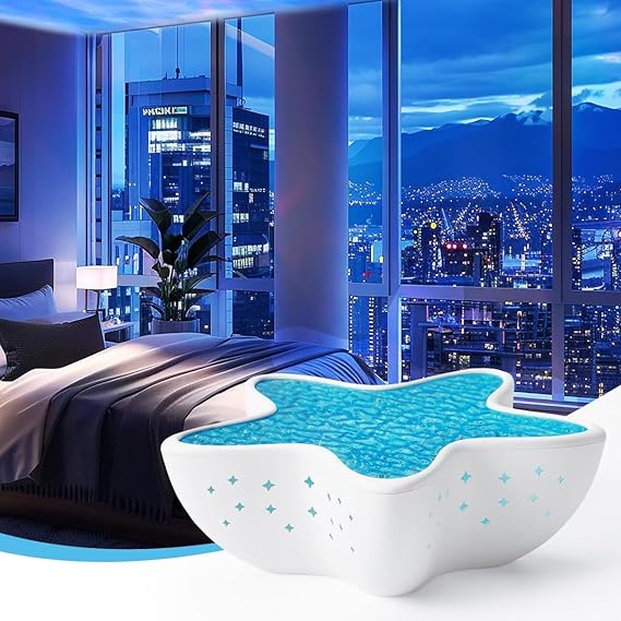 GreenTech Projektör Gece Lambası Deniz Yıldızı, Beyaz, 7 Renk, GT-LP01
