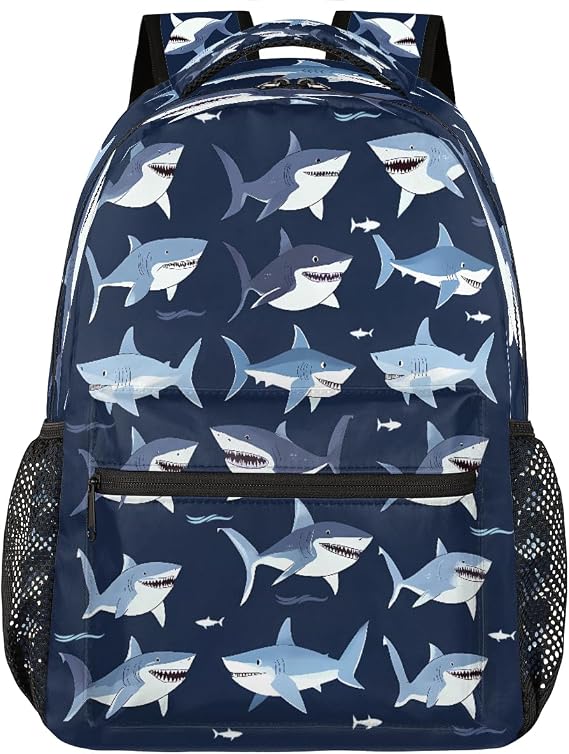 Large Backpack Cool Race Cars Pattern Bookbag Lightweight Travel Casual Daypack Waterproof Hiking Sport Rucksack