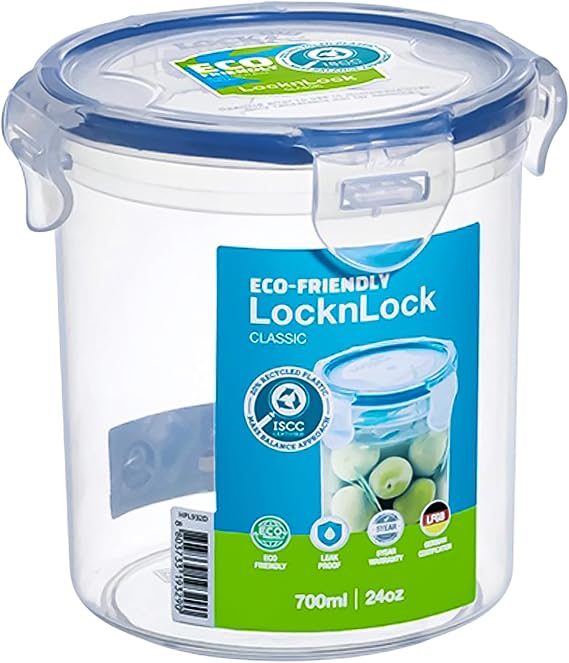 LocknLock Classic Round 700ml Airtight Food Storage Container with Lid