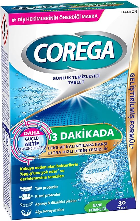 Corega 3 Minute Cleansing Tablet