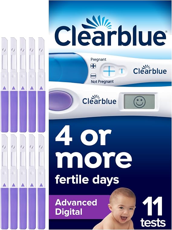 Clearblue Advanced Digital Ovulation Tests &amp; Pregnancy Test Combo, 10+1