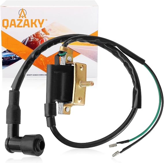 2 Wire Ignition Coil HT Lead Cap for 50cc 70cc 90cc 110cc 125cc 140cc Pit Dirt Bike Kids ATV Quad Go Kart Moped Buggy XR50 XR70 CRF50 CRF70 SDG SSR 110 Coolster 3050B ATV-3050B 3050 B3050A