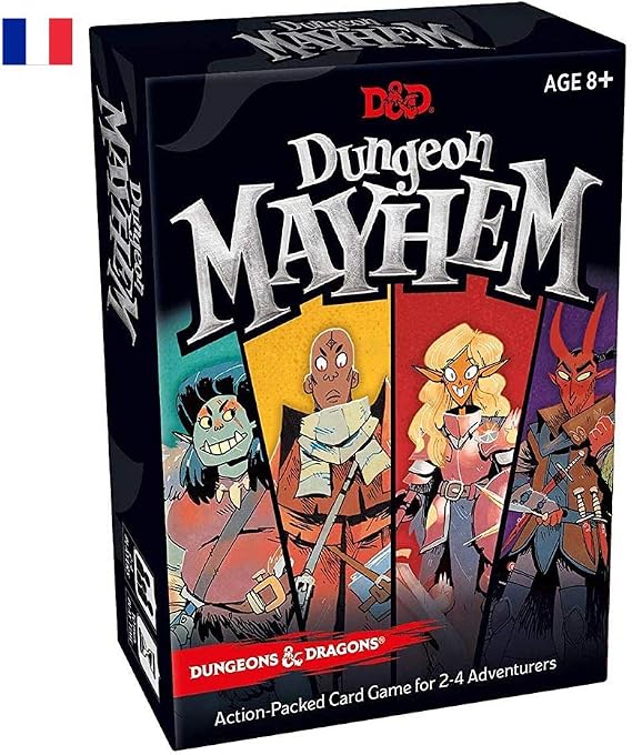 Dungeons & Dragons Jeu de cartes Mayhem, Black, (C61641010)
