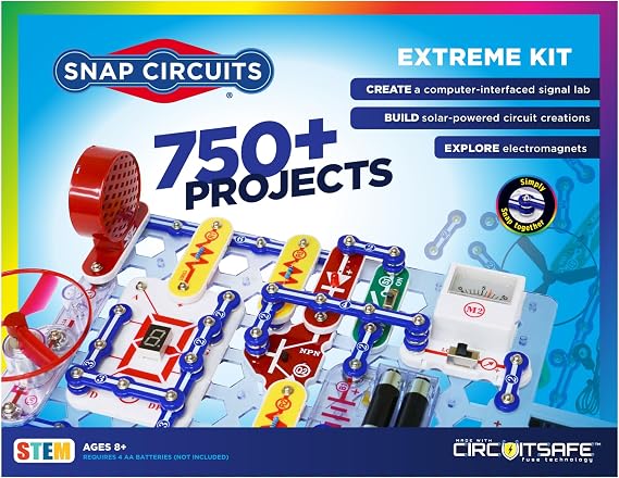 Snap Circuits Extreme Sc-750 並行輸入品