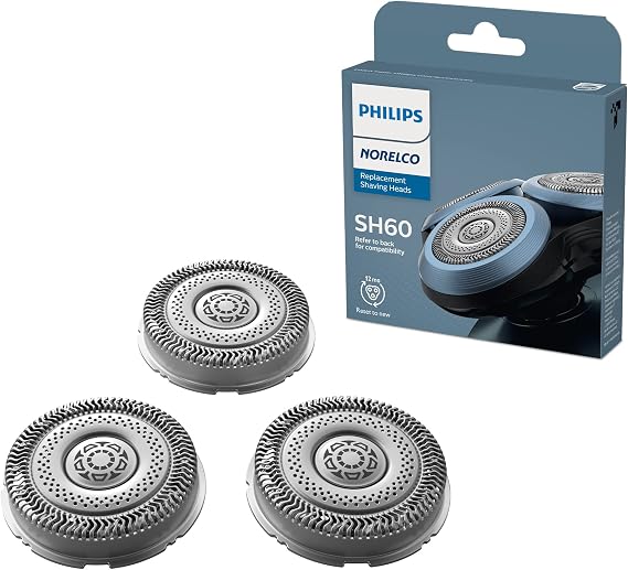 Replacement Head for Series 6000 Shavers, SH60/72