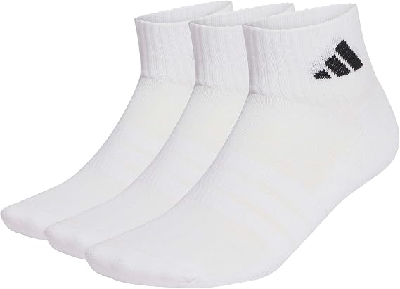 adidas CUSHIONED SPORTSWEAR ANKLE SOCKS 3 PAIR PACK