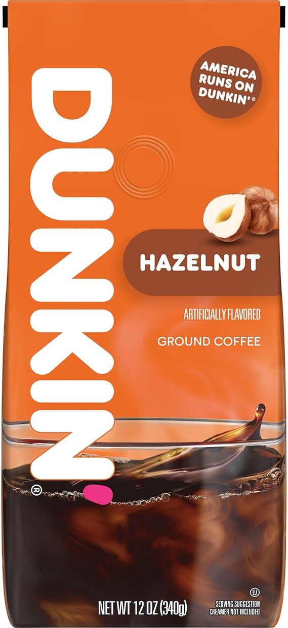 Dunkin' Donuts Ground Coffee - Hazelnut (340.2g)