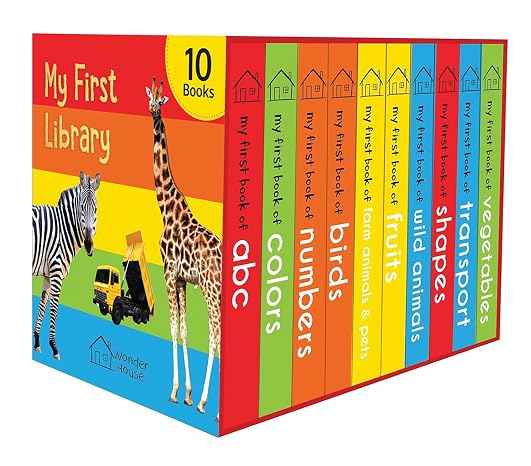 My First Library: Boxset for Kids Pack-1 Early Learning