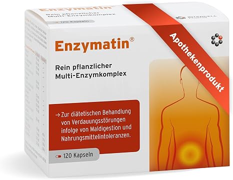 Enzymatin - Multi Enzyme Complex Capsules 16 Enzymes Pure Plant-Based