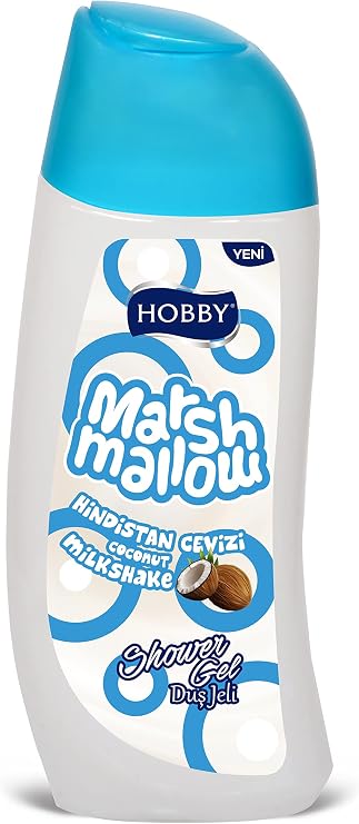 Hobby Marshmallow Hindistan Cevizi Duş Jeli, 500ml