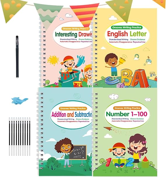 Guided Handwriting Practice for Kids 1 Set Reusable Guided Handwriting