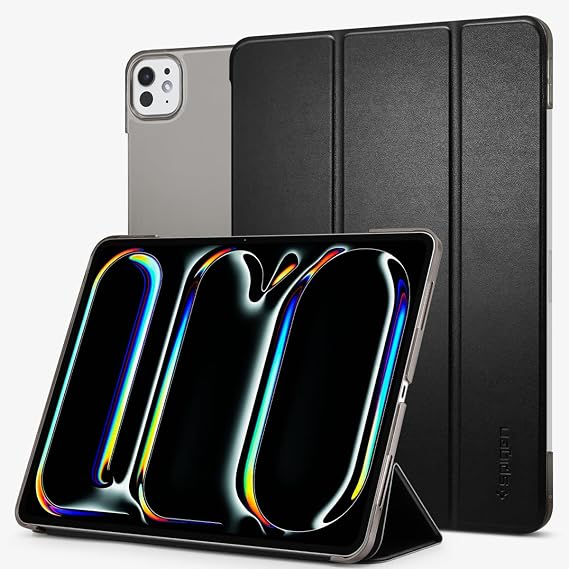 Spigen iPad Pro 13" (2025/2024) ile Uyumlu Kılıf Smart Fold Black - ACS07015
