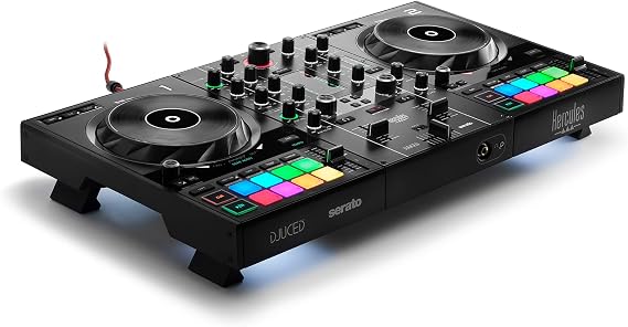 Domestic Genuine ProductHercules DJControl Inpulse 500 | Beginner-friendly Beat Guide Function, Club Event Compatible DJ Controller
