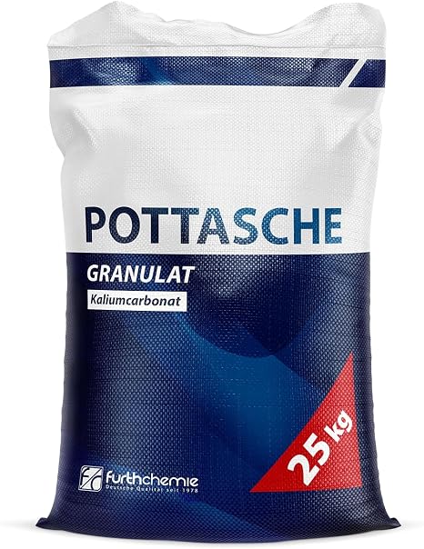 Potash 25kg - Potassium Carbonate K2CO3 Potassium Salt Powder