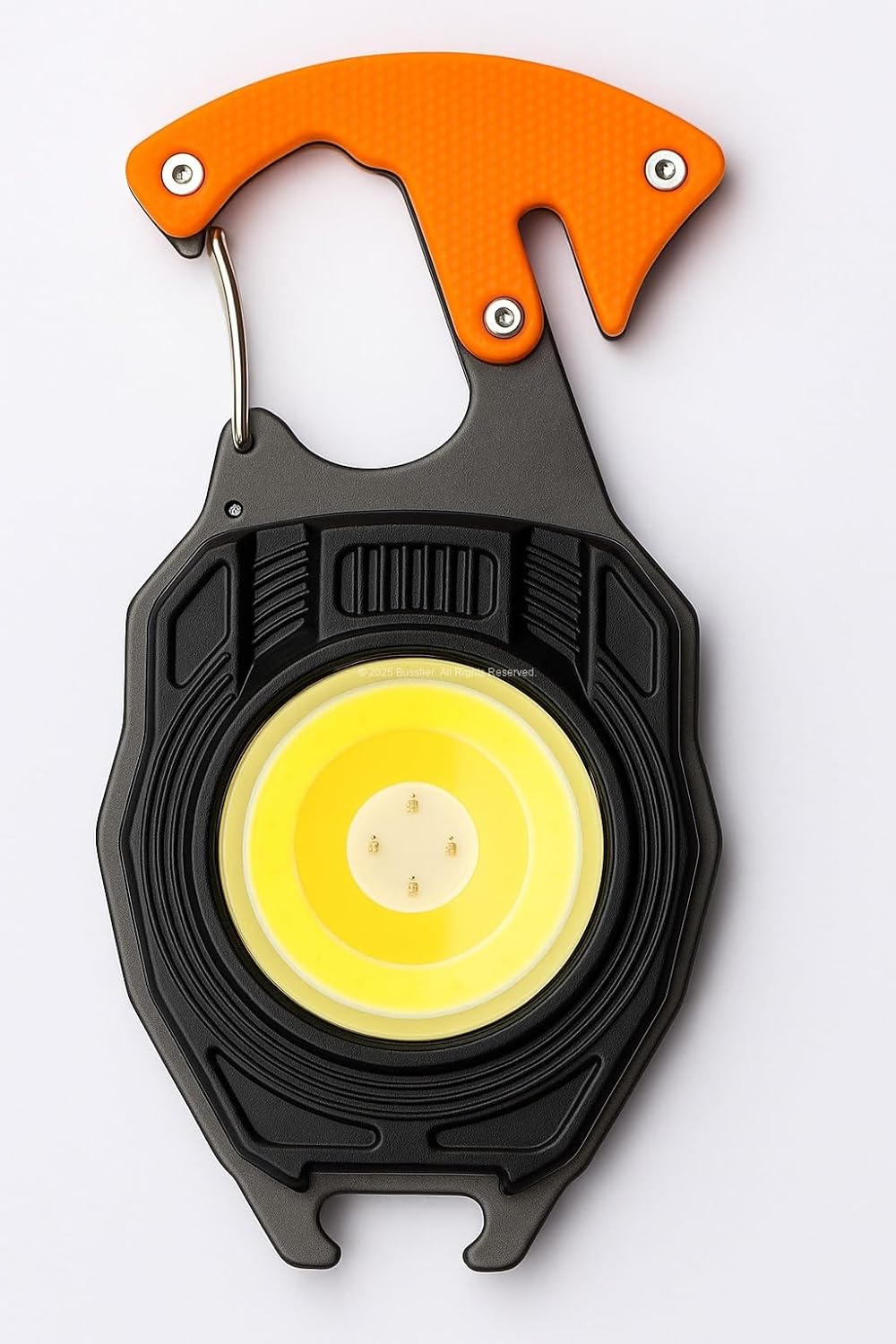 Busstier Çok Fonksiyonlu Mini Led Lamba Anahtarlık ve Çakmak Şarjlı Taşınabilir Kamp Lambası 7 Işık Modlu Şarjlı Acil Durum Işığı Outdoor Anahtarlık Lamba [Enerji Sınıfı A]