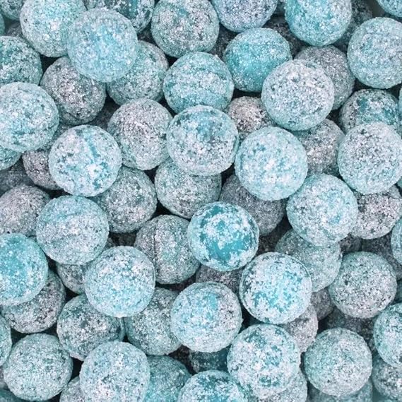 Mega Sours Raspberry Sweets 3kg Bag, Pouch