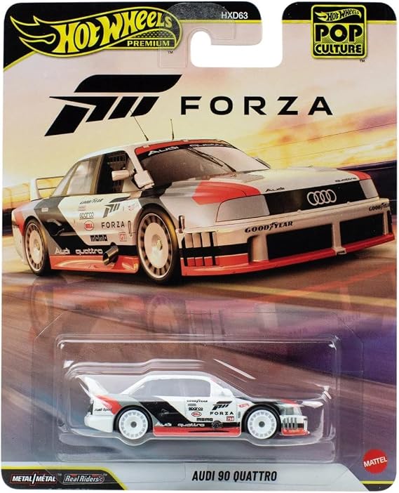 Hot Wheels Premium Pop Culture Forza Audi 90 Quattro Die-Cast