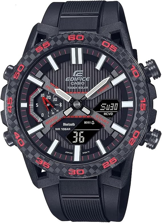 Casio ECB-2000PB-1ADF Kol Saati, Siyah, Standart