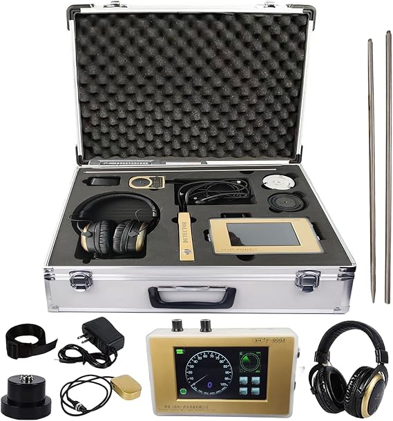 New Underground Pipeline Leakage Detector, Upgraded Indoor Outdoor Probe, Higher Sensitivity, Deep Up To 4M/13ft, 4 Modes Available, Noise-canceling Headphones & Alloy Storage Box