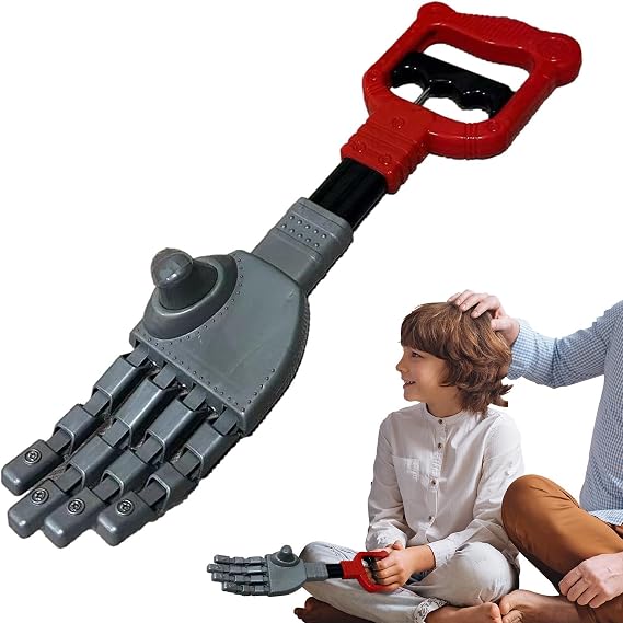 Robot Hand Grabber - Expandable Claw Robot Toy, Robot Arm Grabber Tool | Kids Interactive Grabber Toy, Stem Learning Gift, Long Mechanical Claws for Birthday, Classroom Fun, Science Holiday Activity