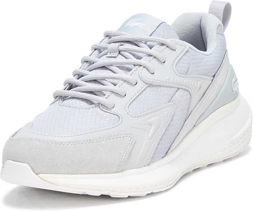 Lacoste Men's L003 Evo Sneaker, Lt Gry/Wht, 12