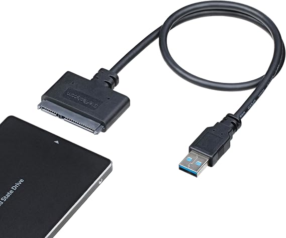 StarTech SATA to USB Adapter, USB 5Gbps, 2.5in SATA III (USB3S2SAT3CB)