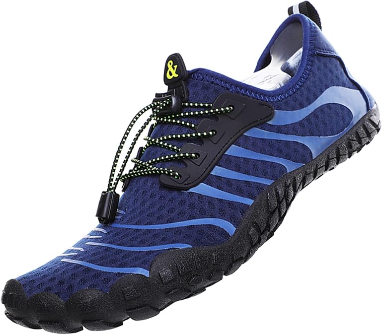 Water Shoes Bathing Shoes for Women and Men Beach Shoes Quick Drying Drainage Holes Beach Swimming Shoes Sea Shoes Surf Shoes Pool Shoes Unisex Barefoot Shoes for Kayaking Gym 36-46 EU