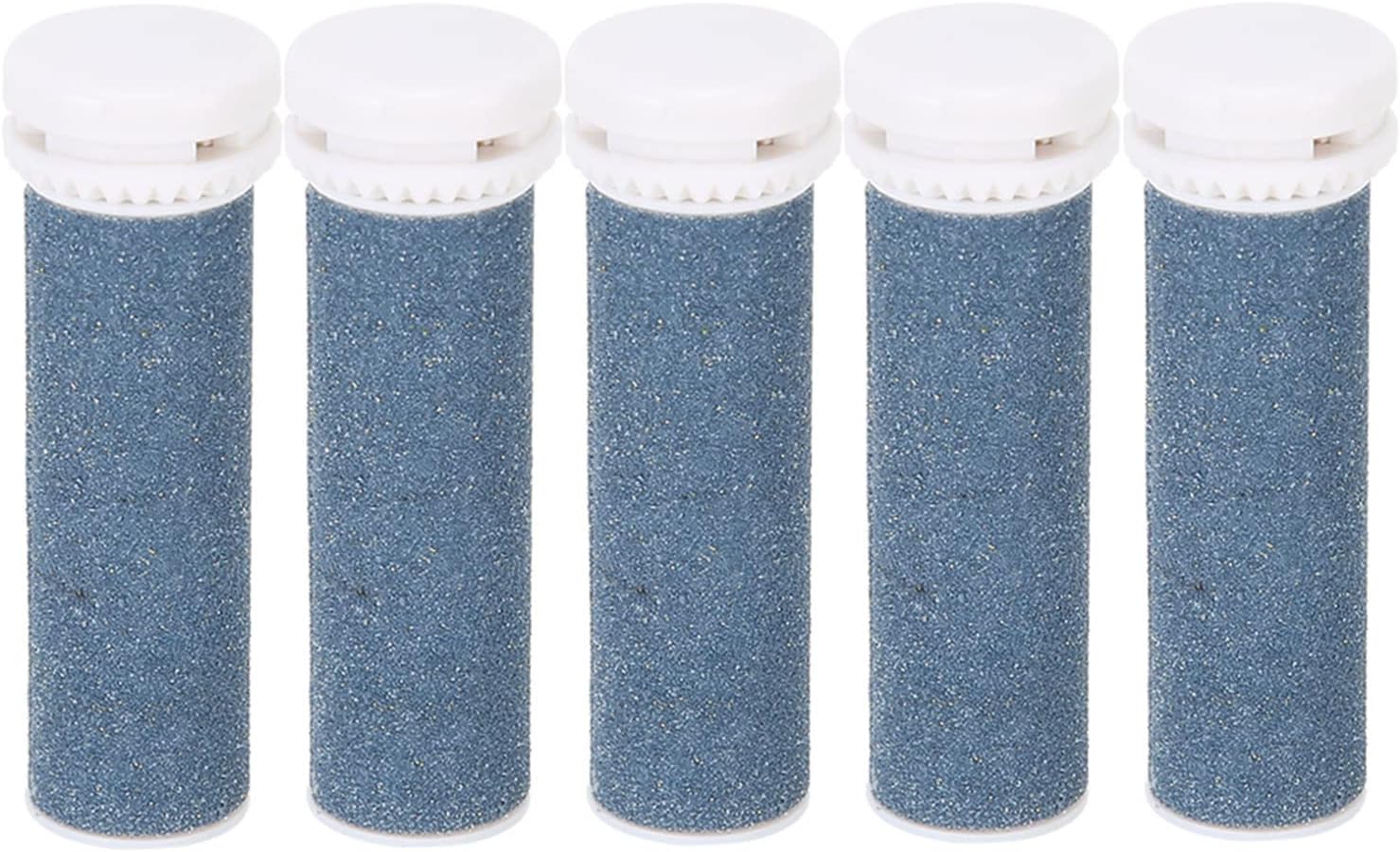 Coarse Replacement Rollers, Foot File Roller Heads,5pcs Extra Coarse Replacement Rollers, Hard Skin Remover Refills for Foot Care for Extremely Rough and Tough Calluses
