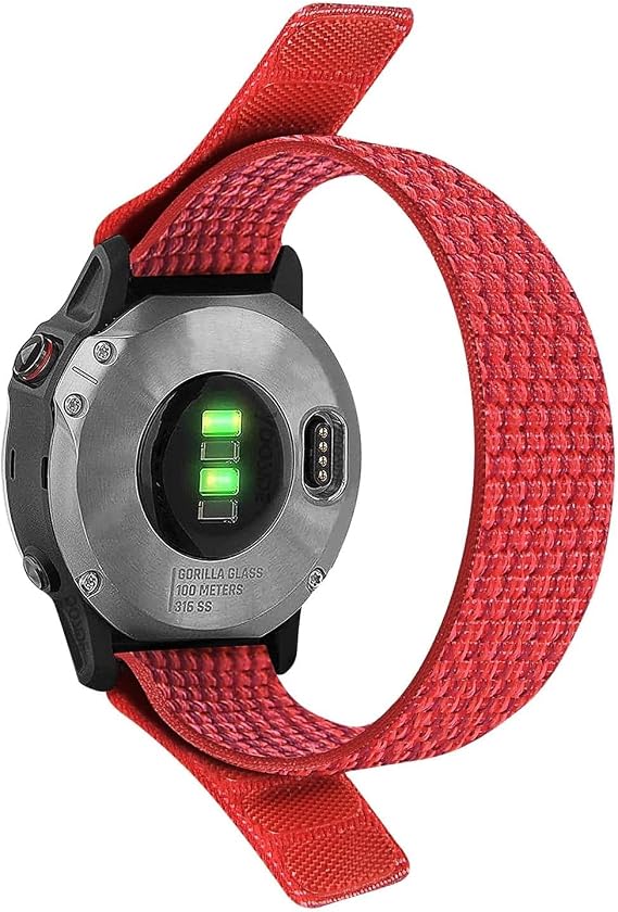 Garmin Instinct 2X Solar Tactical Edition Kordon Hasır Kumaş UltraFit Nylon Yedek Kayış -parent