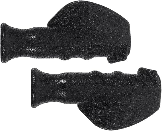2pcs Rollator Hand Grip Replacement Non-slip Silicone PVC Black