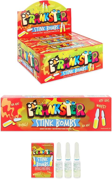 Stink Bombs 3 per box (1.4 ml per vial)