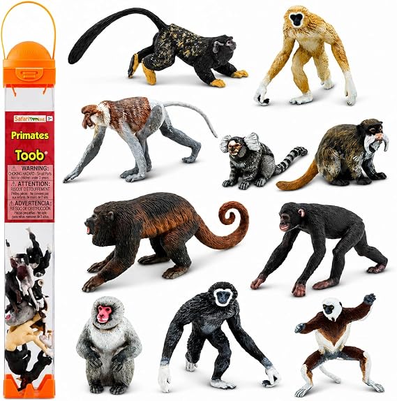 Safari- Primates Animals, Multicoloured (S100323)